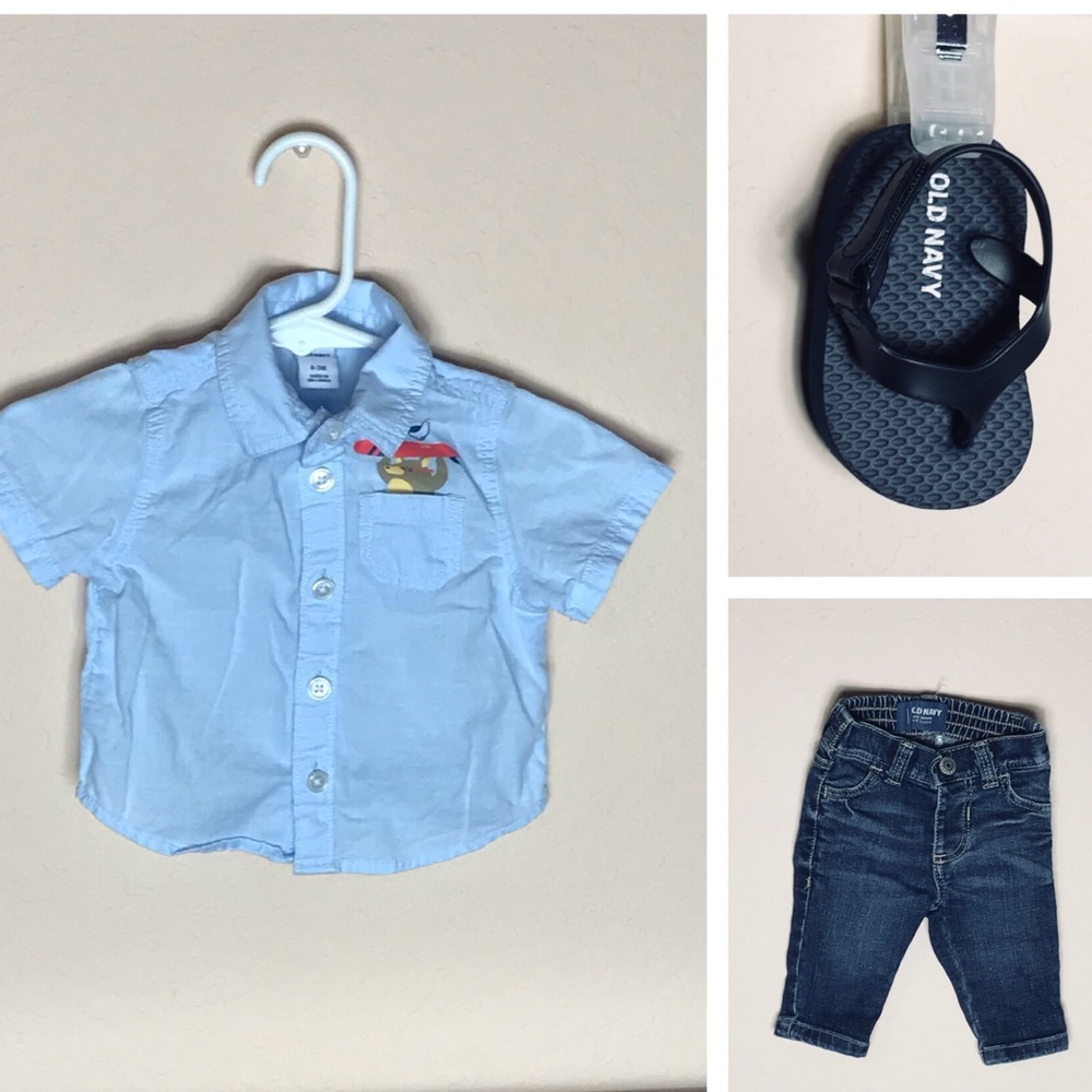 Toddler Old Navy Outfit. 0-3M